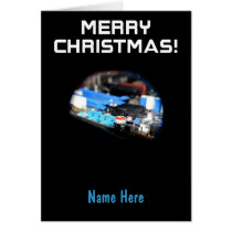 Merry Christmas Cyberstart Card cards