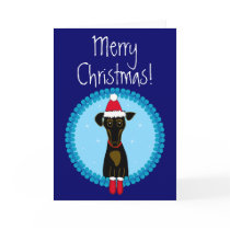 Merry Christmas Dachshund cards by totallypainted Merry Christmas Dachshund cards