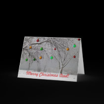 Merry Christmas Dad cards