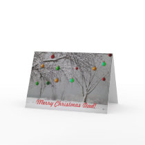 Merry Christmas Dad cards by avisnoelledesigns Merry Christmas Dad cards