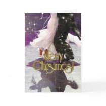 Merry Christmas Dancers PERSONALIZED Greeting Cards