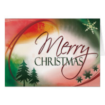 Merry Christmas Design card