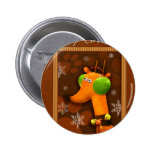 Merry Christmas Dog Pin