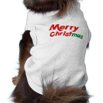 Merry Christmas pet clothing by BoogieMonst Merry Christmas pet clothing