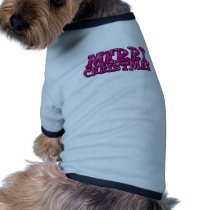 Merry Christmas pet clothing