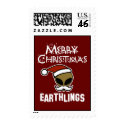 Merry Christmas, Earthlings postage