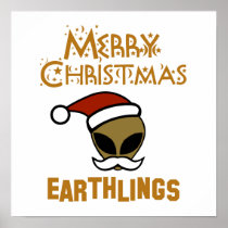 Merry Christmas, Earthlings Posters