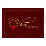 Merry Christmas - Elegant Christmas Cards