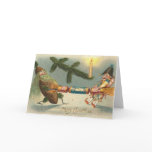 Merry Christmas Elves Playing