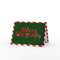 MERRY CHRISTMAS ELVES & STRIPES by SHARON SHARPE cards by sharonsharpe MERRY CHRISTMAS ELVES & STRIPES by SHARON SHARPE cards