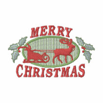 Merry Christmas embroidered shirts