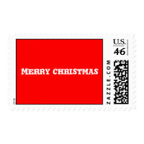 Merry Christmas Eyeballs Postage postage