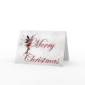 Merry Christmas Faerie 1 - Holiday Greeting Card by mrssocolov4 Merry Christmas Faerie 1 - Holiday Greeting Card