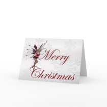Merry Christmas Faerie 1 - Holiday Greeting Card