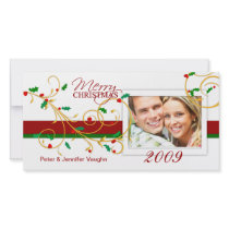 Merry Christmas Fancy Holiday Photo Cards photo cards by SquirrelHugger Merry Christmas Fancy Holiday Photo Cards photo cards