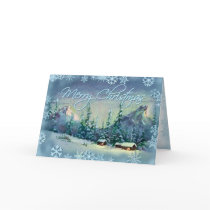 MERRY CHRISTMAS FARM by SHARON SHARPE cards