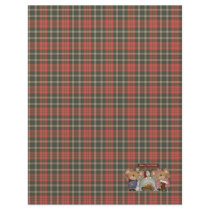 merry christmas fireplace mice letterhead