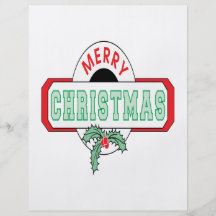 Merry Christmas Flyer Design