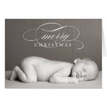 Merry Christmas - Folded Greeting Card cards
