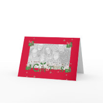 Merry Christmas frame cards