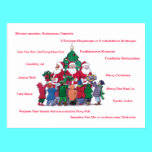 Merry Christmas from Around the World postcards