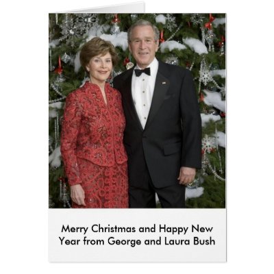 Merry Christmas from Bush Greeting Cards by HumorDirect