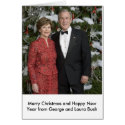 Merry Christmas from Bush cards