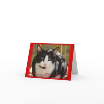 Merry Christmas from Justin Greeting Card