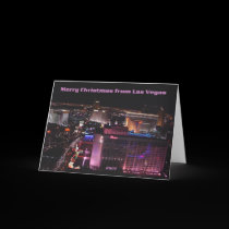 Merry Christmas from Las Vegas 2007 Card