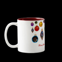 Merry Christmas from Las Vegas Mug mugs