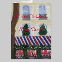 Merry Christmas from Paris cards