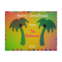 Merry Christmas from The Bahamas! Postcards