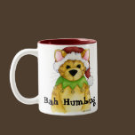 Merry Christmas from the Cat Bah Humbug Mug
