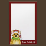 Merry Christmas from the Cat Bah Humbug Stationery stationery
