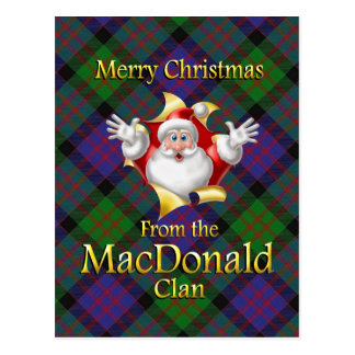 Christmas Tartan Postcards | Zazzle