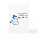 Merry Christmas From The Whole Trailer Park 2 cards by CelebrationZazzle Merry Christmas From The Whole Trailer Park 2 cards