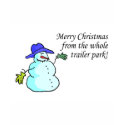 Merry Christmas From The Whole Trailer Park 2 t-shirts
