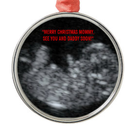 Merry Christmas From The Womb Christmas Ornaments