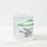 Merry Christmas Frosted Mug