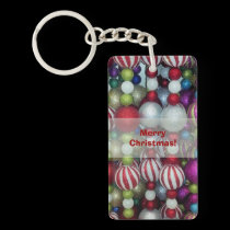 Merry Christmas Garland Keychain key chains
