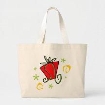 Merry Christmas Gift Exchange Canvas Bags