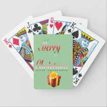 Merry Christmas Gift Playing Card Set playing cards