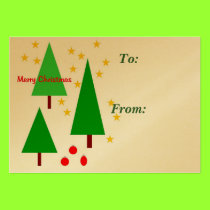 Merry Christmas gift tag business cards by shawke123 Merry Christmas gift tag business cards