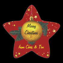 Merry Christmas Gift Tag stickers