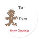 Merry Christmas gift tags Stickers