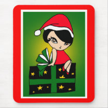 Merry Christmas!! GirlM mousepad (MP211)
