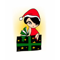 Merry Christmas!! GirlM Tshirt (T212)
