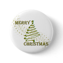 Merry Christmas Gold Tree buttons by NotionsbyNique Merry Christmas Gold Tree buttons