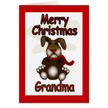 Merry Christmas Grandma Card