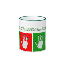 Merry Christmas Grandma Coffee Mugs